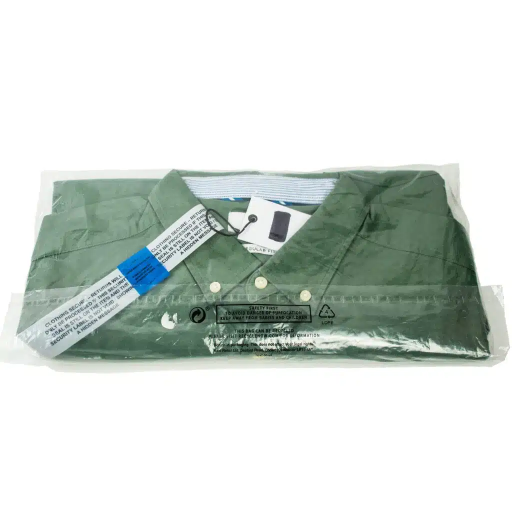 Tamper shield tamper evident security to stop wardrobing when trying on clothes