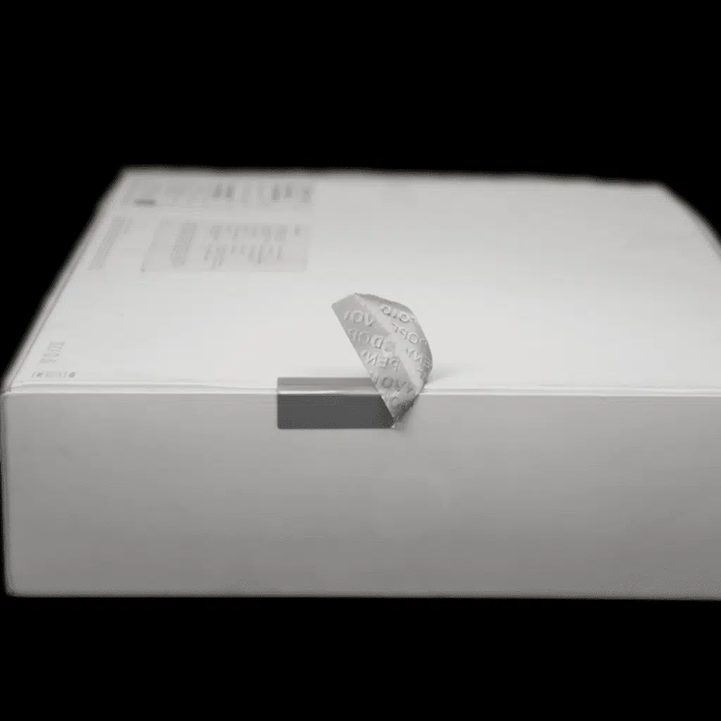 Tamper Evidence used in packaging design