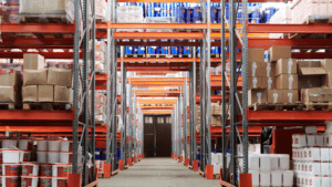 tamper evident security in logistics warehouse