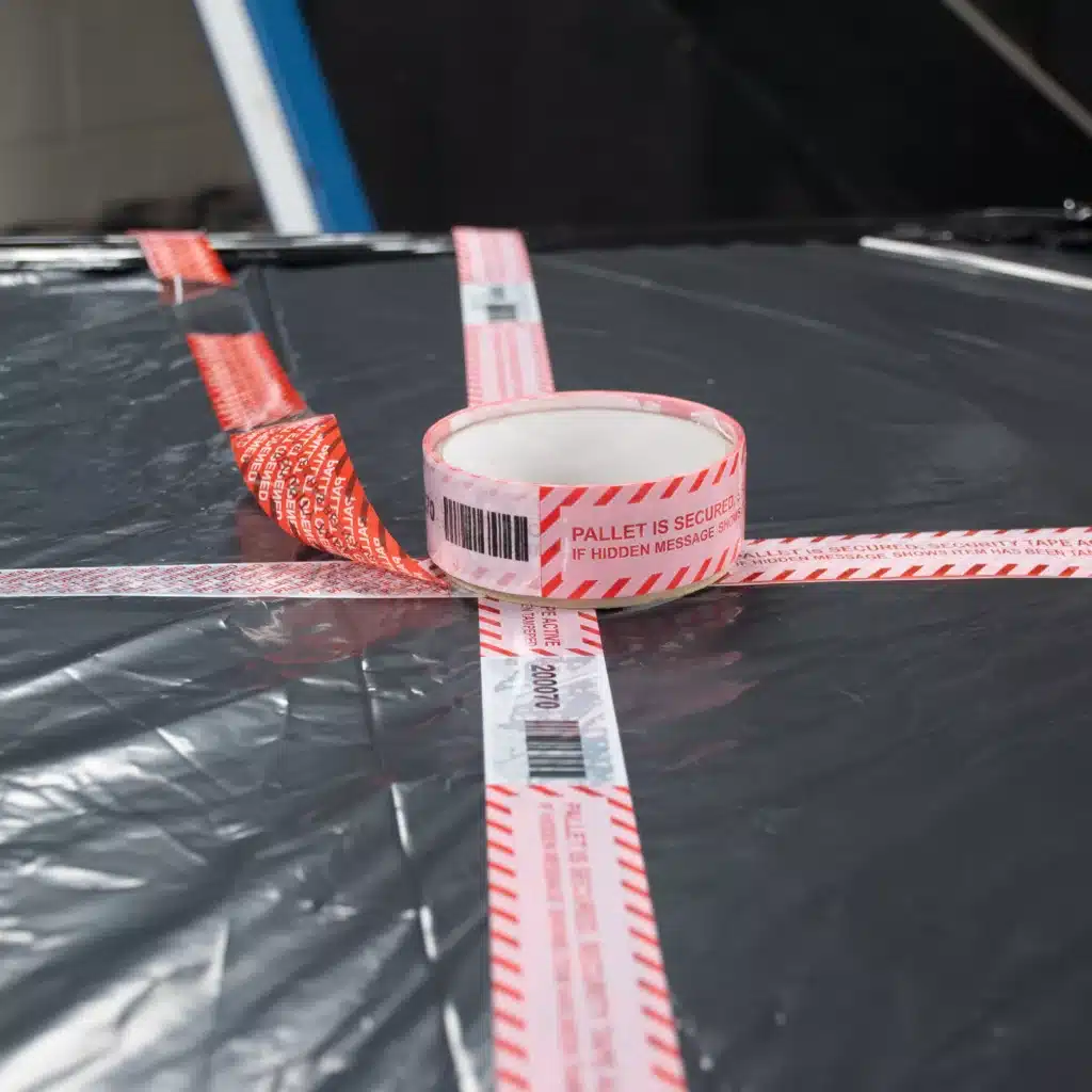 Pallet Secure Tamper Evident Tape Tamper Technologies Ltd