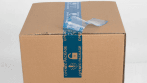 How to use tamper evident box tape