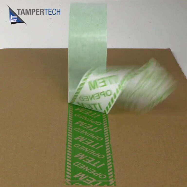 tamper evident vs tamper proof cardboard boxes from Tampertech
